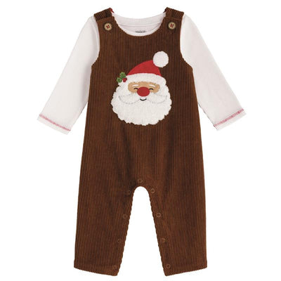 Mud Pie Santa Corduroy Longall Set
