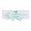 Mud Pie - Scallop Bow Headbands, Light Blue Image 1