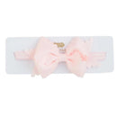 Mud Pie - Scallop Bow Headbands, Light Pink Image 1