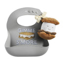 Mud Pie - S'more Silicone Bib And Rattle Image 1