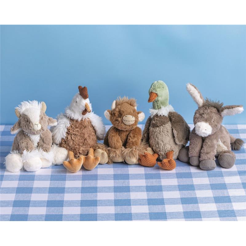 Mud Pie Thaddeus The Donkey Plush Pal