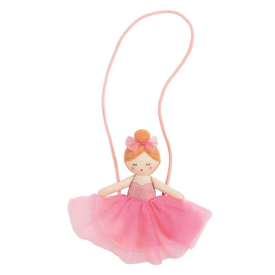 Mud Pie Tulle Ballerina Purse Red