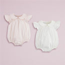 Mud Pie - White Collared Poplin Bubble 3/6M Image 3