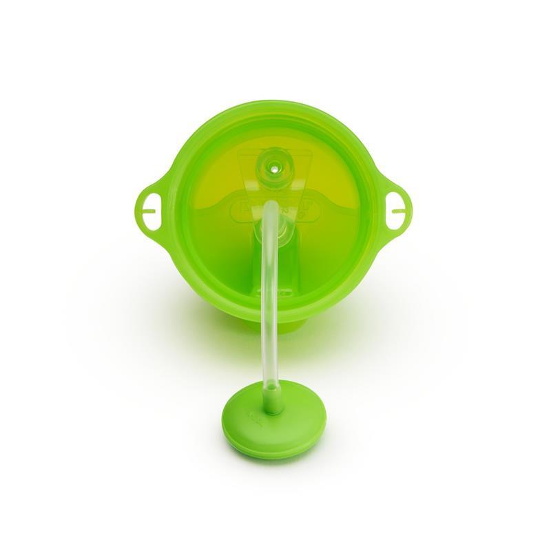 Munchkin - 10Oz Any Angle Weighted Straw Cup, Green Image 3