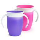 Munchkin - 2Pk Miracle 360° Trainer Cup, Pink/Purple Image 1