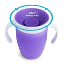 Munchkin - 2Pk Miracle 360° Trainer Cup, Pink/Purple Image 3