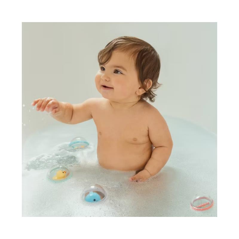 Munchkin 4Pk Float & Play Bubbles Shapes, Colors, Teaching Aid, Patterns Image 3