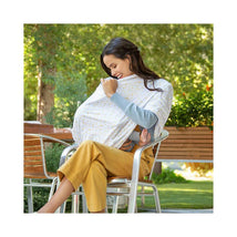 Munchkin - Antimicrobial 5-In-1 Cover - Quiet Skies Image 2