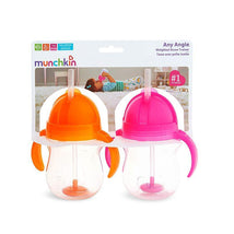 Munchkin Any Angle wt. Straw Trainer 2 Pk (Orange & Pink or Blue & Green) Image 2