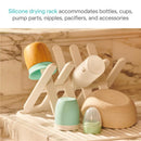 Munchkin Bottle Drying Rack and Mat, White Image 2
