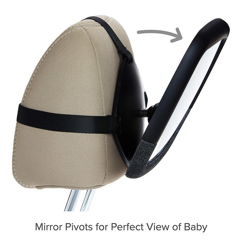 Munchkin Brica 360° Baby In-Sight Pivot Mirror, Adjustable Car Mirror Image 9