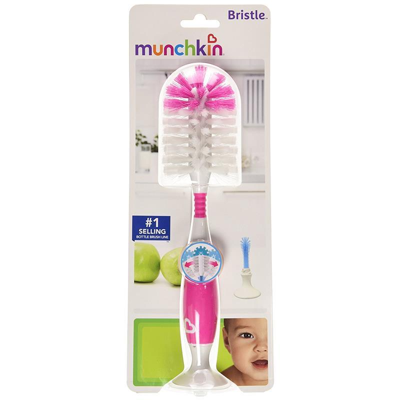 Munchkin Bristle Bottle Brush, Colors May Vary Image 5
