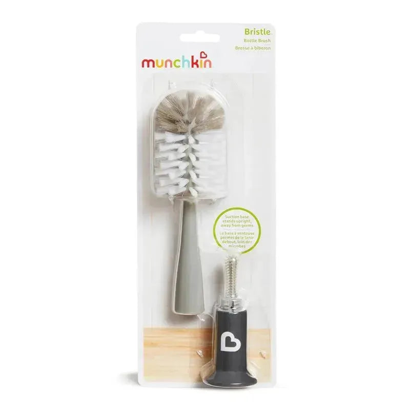 Munchkin - Bristle Bottle Brush, Modern Design, Assorted Color Image 2