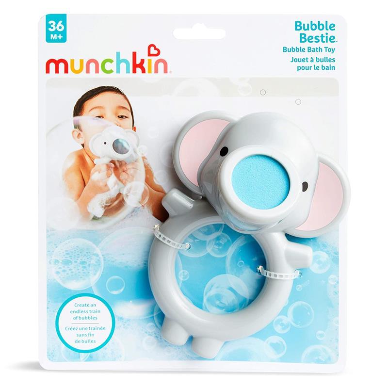 Munchkin Bubble Bestie Bubble Bath Toy, Elephant Bubbler Bath Toy Image 5