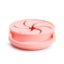 Munchkin - C’est Silicone! Collapsible Snack Catcher® with Lid, Coral Image 4