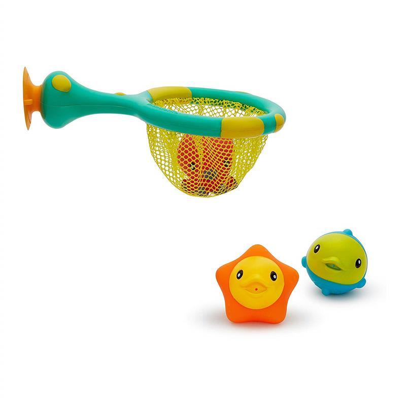 Munchkin Catch & Score Hoop Bath Toy, Basketball Image 4