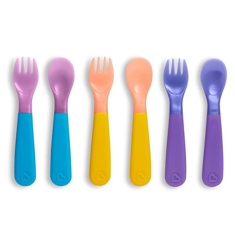 Munchkin Colorreveal Color Changing Forks & Spoons - 6Pk Image 6