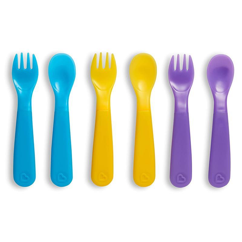Munchkin Colorreveal Color Changing Forks & Spoons - 6Pk Image 7