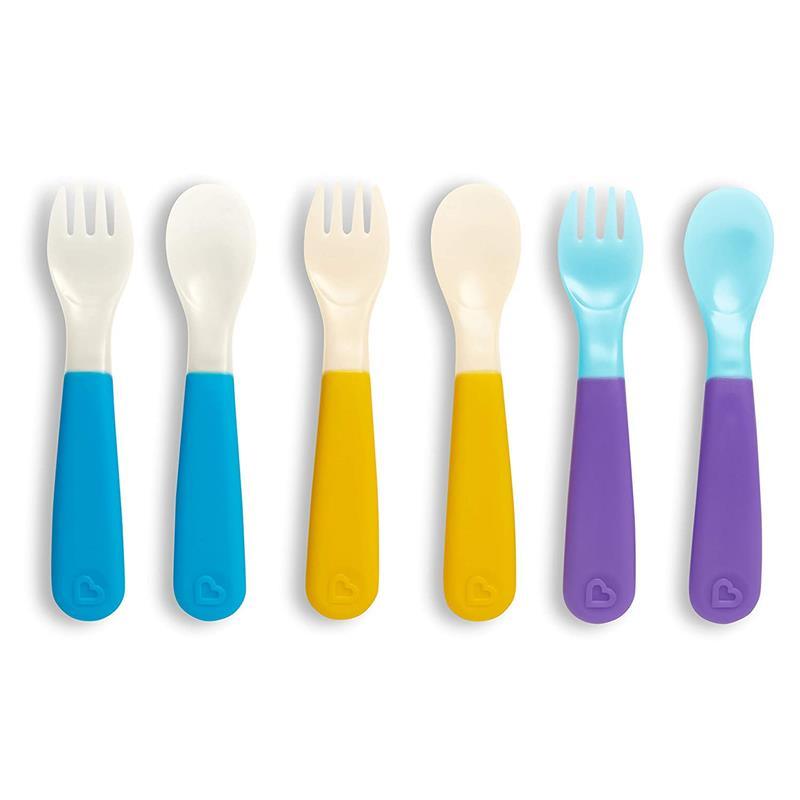 Munchkin Colorreveal Color Changing Forks & Spoons - 6Pk Image 4