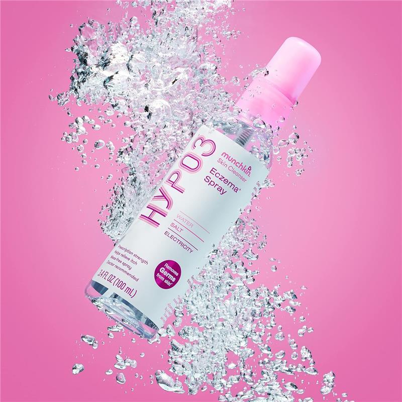 Munchkin - HYP03 No Rub Eczema Spray with Hypochlorous, Award Winning 100% Natural, Steroid free, 600 Sprays  Image 5