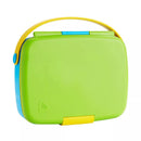 Munchkin - Lunch Bento Box with Stainless Steel Utensils ( Green & Yellow) Image 1