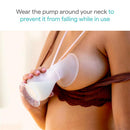 Munchkin Manual Breast Pump for Breastmilk, Clear/Pink Image 4