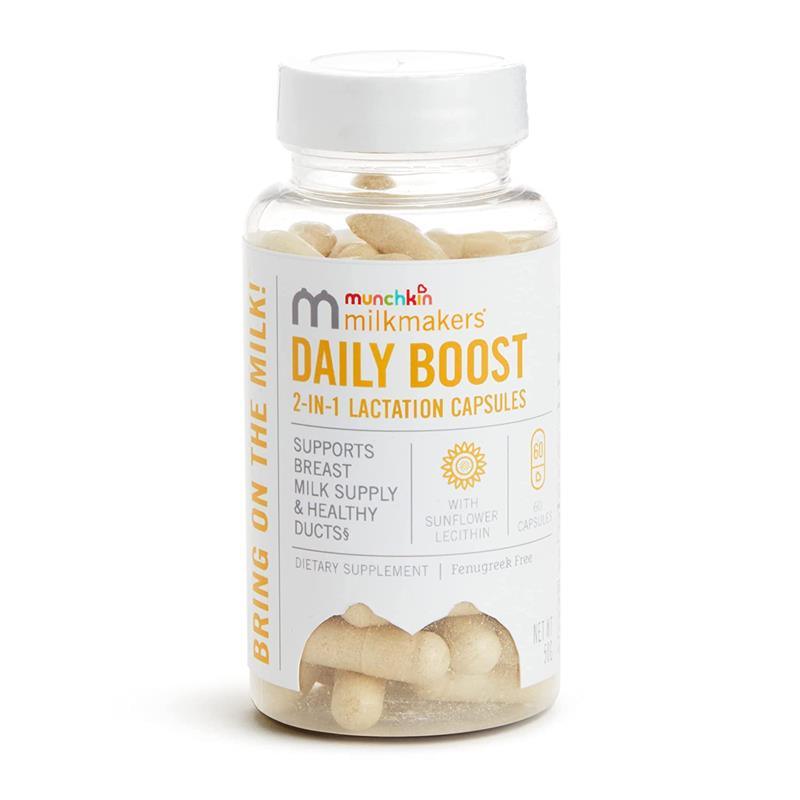 Munchkin - Milkmakers Daily Boost 2-in-1 Lactation Supplements for Breastfeeding Image 1