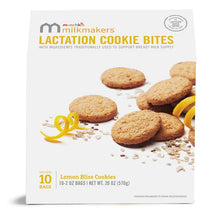 Munchkin - Milkmakers Lactation Cookie Bites, Lemon Bliss, 10 Ct Image 1