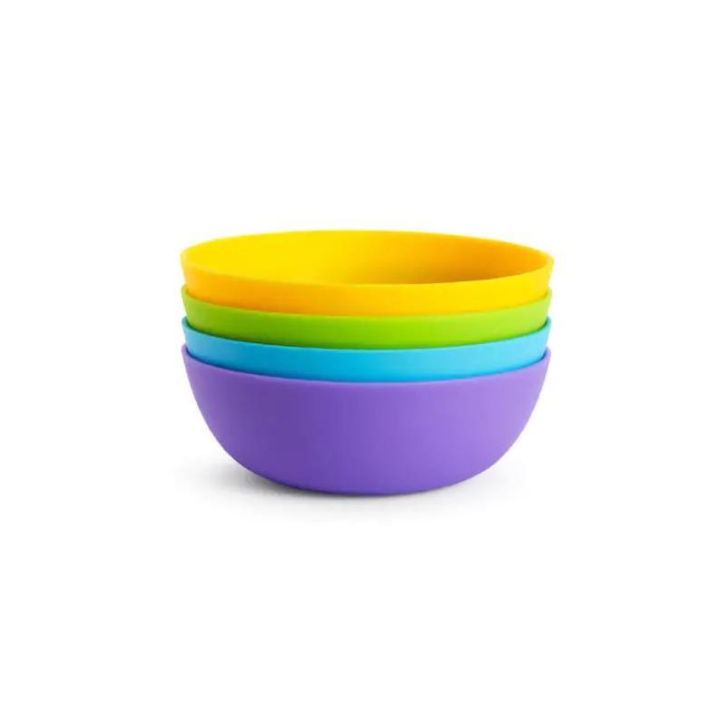 Munchkin Multi Bowls. 4-Pack, Assorted Colors Image 3
