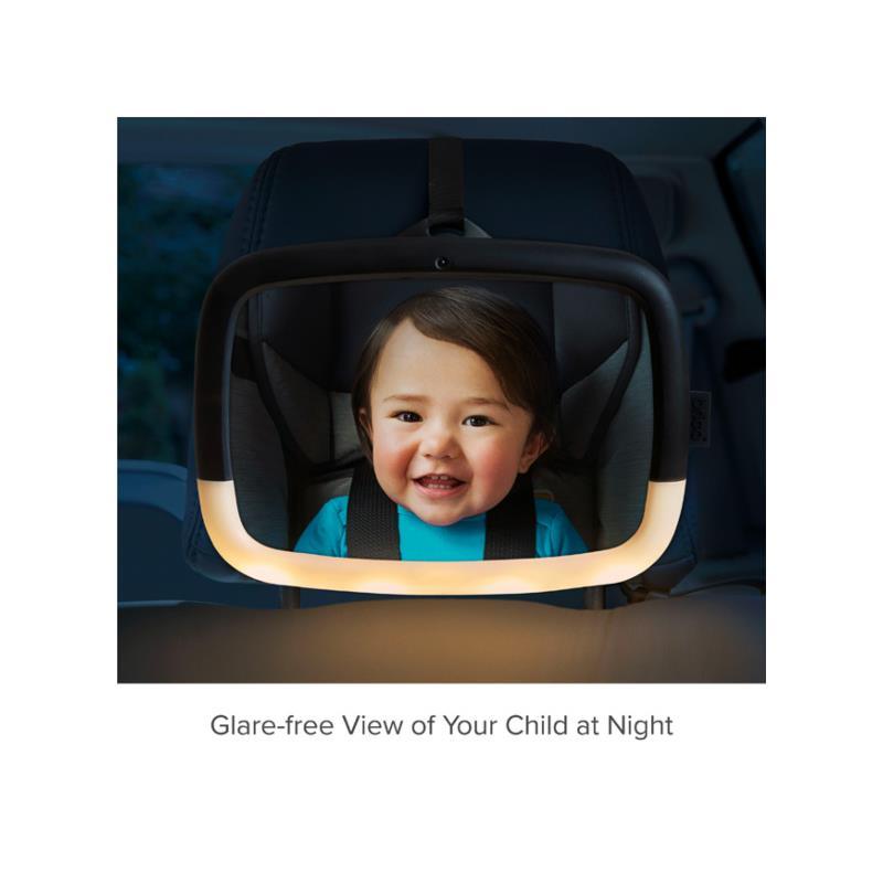 Munchkin Night Light Baby In-Sight Pivot Mirror, Car Mirror Image 11