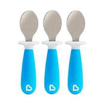 Munchkin - Raise 3Pk Toddler Spoons, Blue Image 1