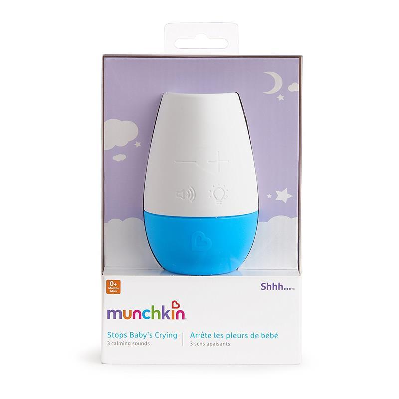 Munchkin Shhh Portable Sleep Machine, White/Blue Image 5