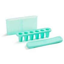 Munchkin Silicone Baby Food Freezer Tray with Lid, Mint Image 1