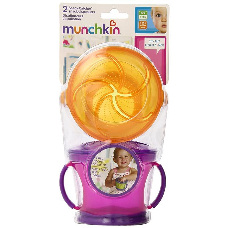 Munchkin Snack Catcher BPA-free 12+ Months Baby Dispenser package