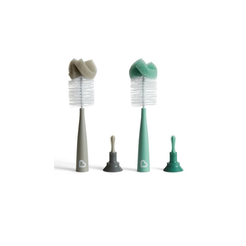 Munchkin - Sponge Bottle Brush, Colors May Vary Image 2