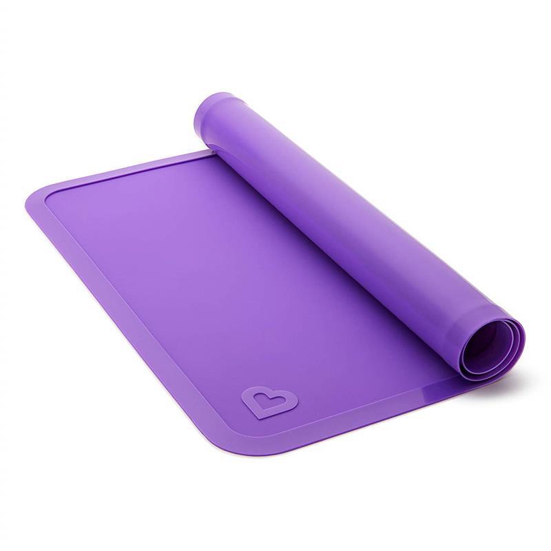 Munchkin Spotless Silicone Placemats - 2 Pack (Purple/Blue) Image 6