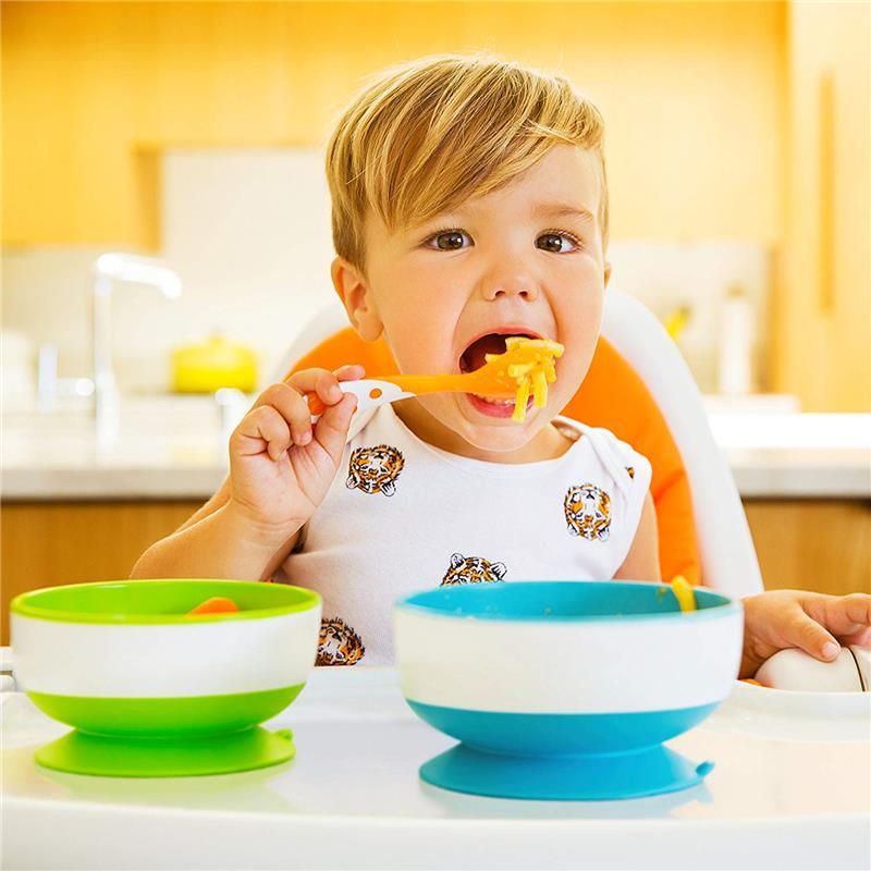 Munchkin Stay Put Suction Bowls, Assorted Colors, 3-Pack Image 7