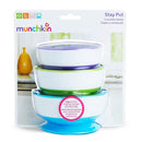 Munchkin Stay Put Suction Bowls, Assorted Colors, 3-Pack Image 8