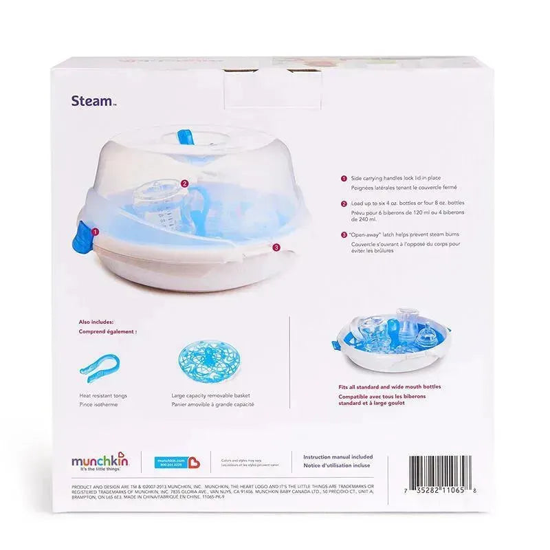 Munchkin Sterilizing Bottles In The Microwave Munchkin LATCH