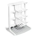 Munchkin - Tidy Dry Space Saving Vertical Bottle Drying Rack for Baby Bottles and Accessories, White Image 1