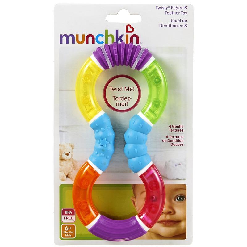 Munchkin Twisty Figure 8 Teether Toy Image 3