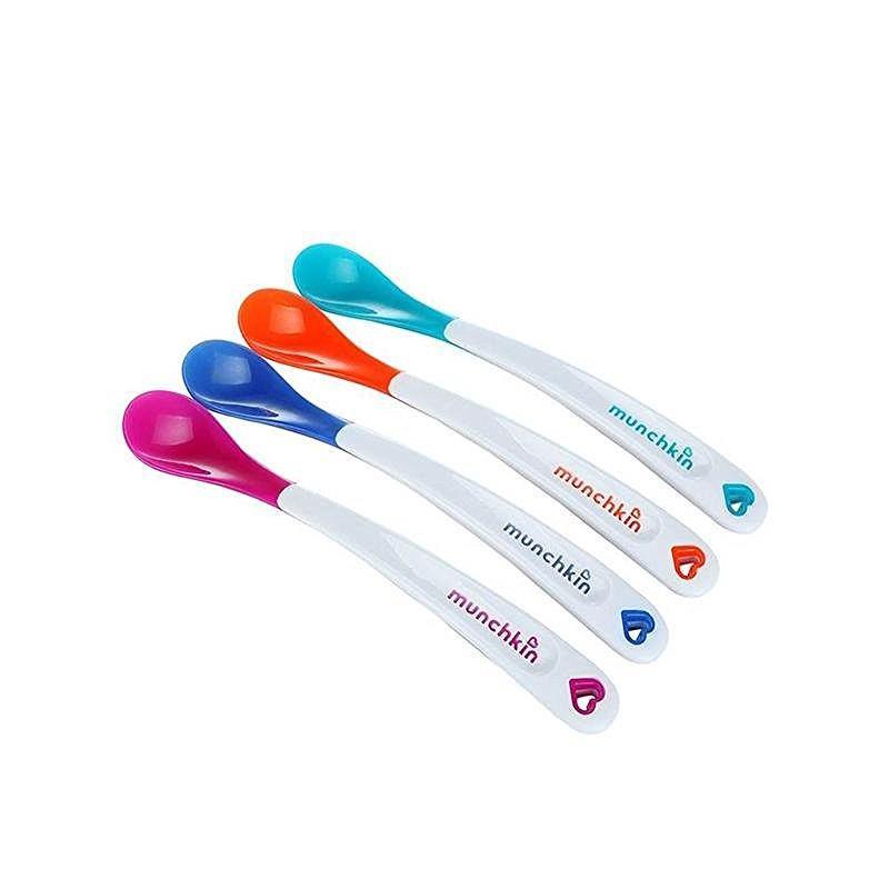 Munchkin Soft Tip Infant Toddler Spoons Lot of 7 Multicolor