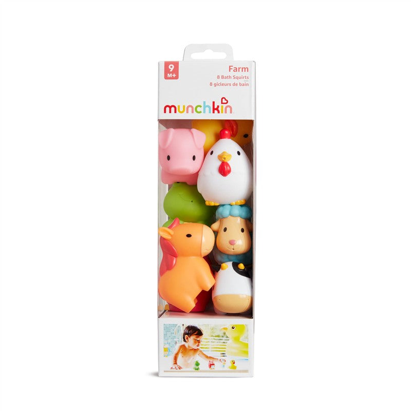 Munchkin® Baby Bath Toy Squirts, Farm™ Animals, 8 Pack Image 6