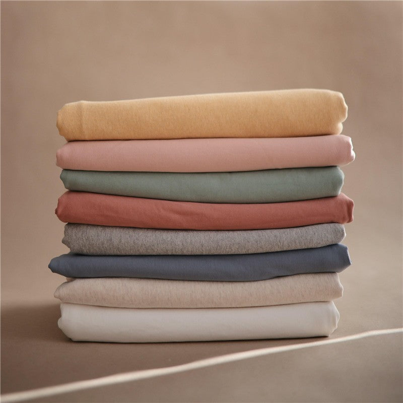 Mushie 100% Organic Cotton Baby Wrap Carrier - Cedar Image 7