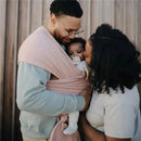 Mushie - 100% Organic Cotton Baby Wrap Carrier, Image 2