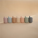 Mushie Silicone Sippy Cup - Soft Lilac Image 6