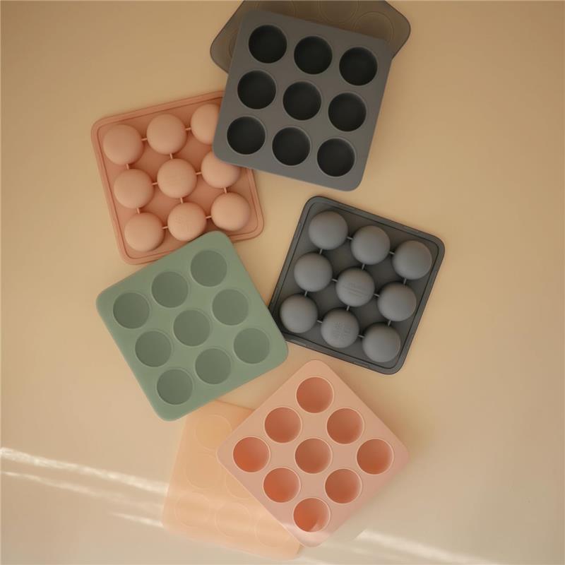 Mushie 24 - Baby Food Freezer Tray (Blush) Image 6
