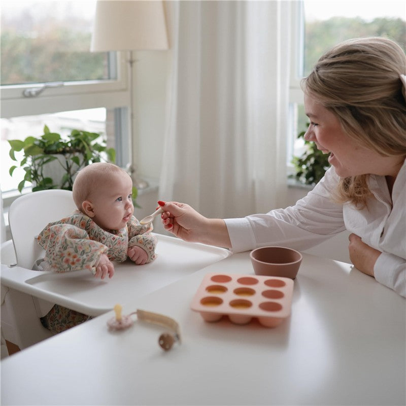 Mushie Baby Food Freezer Tray - Blush Image 6