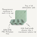 Mushie Baby Food Freezer Tray - Blush Image 9