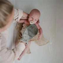 Mushie - 2Pk Baby Bath Mitt, Gray Image 2